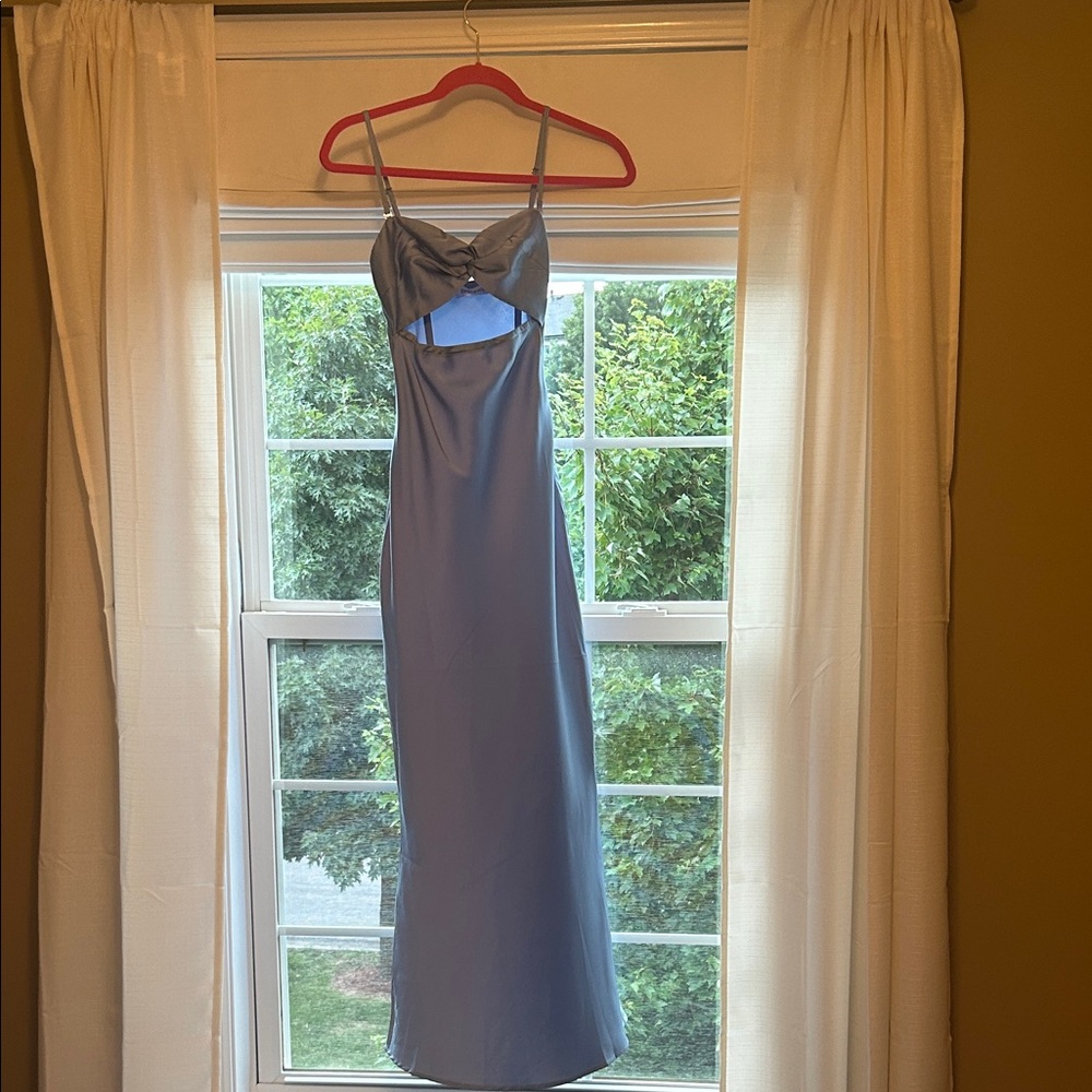 Beginning Boutique Cutout Blue Dress Size 0